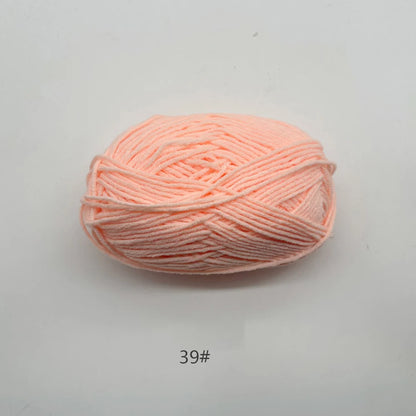A1-a 50g/Set Soft Milk Cotton Yarn for Crochet Threads for Knitting