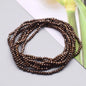 New 2 3 4mm Dyeing Rondelle Crystal Glass Beads