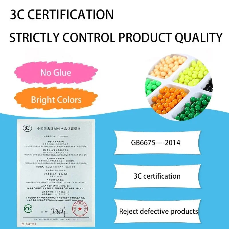 Handmade Magic Water Fuse Beads Creative Beads