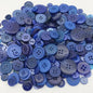 50Gram  Mix size wooden buttons