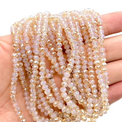 2 3 4 6 8mm Austria Faceted Crystal Beads Rondelle