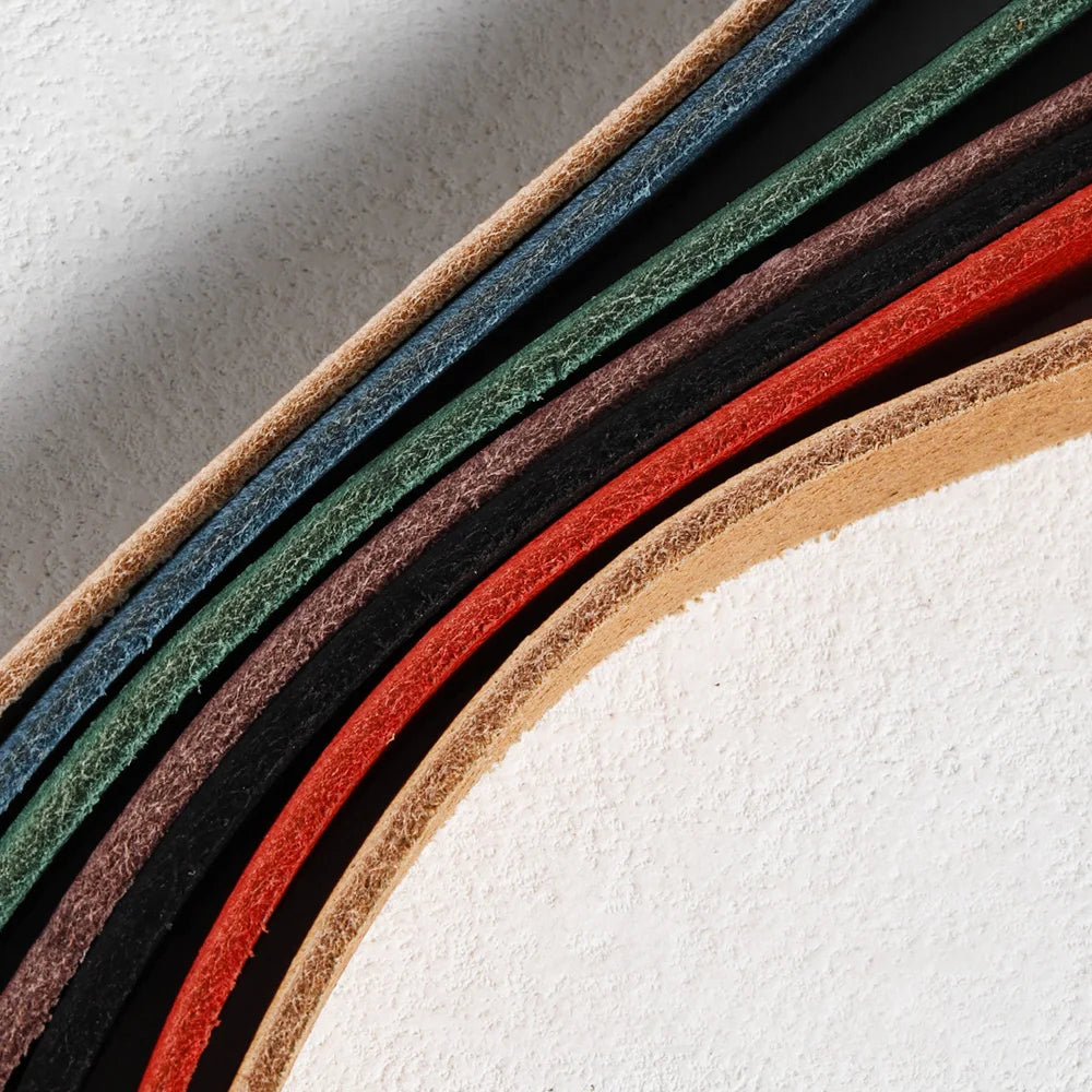 Genuine Leather Strips for Strap DIY Belts and Bags Premium Veg Tan Leather