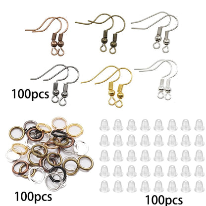 210-400pcs/Box Jewelry Making Kits Lobster Clasp