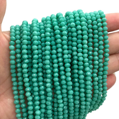 Multicolor 2 3 4 6 8mm Austria Faceted Crystal Beads