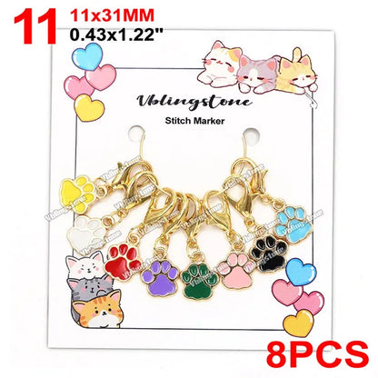 Cat Knitting Stitch Markers