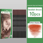 10pcs Marie's Professional Colored Charcoal Pencils Set,Skin Tone Color
