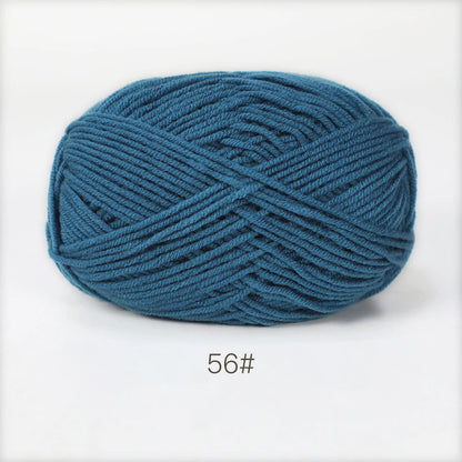 A1-a 50g/Set Soft Milk Cotton Yarn for Crochet Threads for Knitting