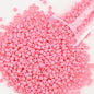 12Grams/Tube 2mm Metallic Seed Beads Japanese Round Glass Seedbeads 1200pcs