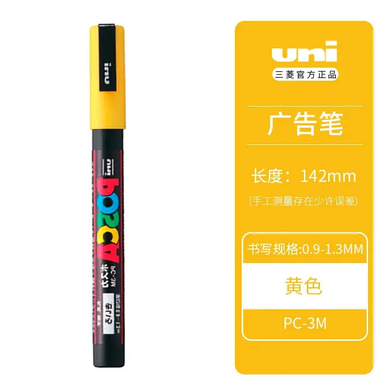 Uni Posca Full Marker PC-1M 3M 5M Multi-Colours Acrylic