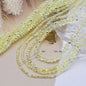 New 2 3 4mm Dyeing Rondelle Crystal Glass Beads