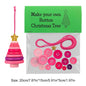 Christmas Button Snowman Ornament Kit