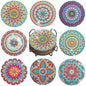 8pc/sets Mandala Diamond Painting Coasters