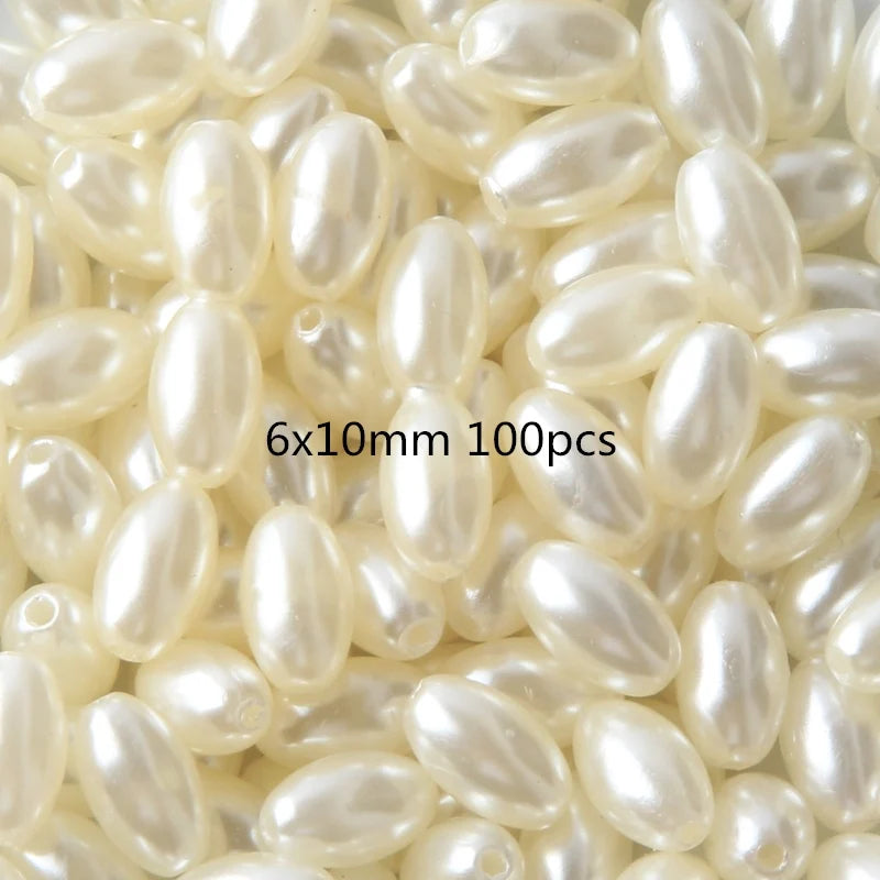 Cheap Accessories Mixed Water Droplets Shape Imitation Pearls