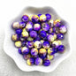 4/6/8/10mm Pattern Round Glass Beads Loose Spacer Beads