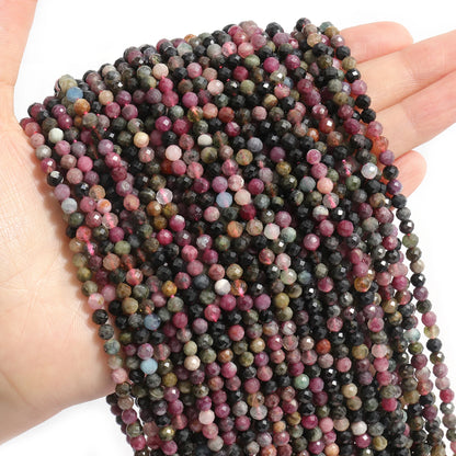 Wholesale Faceted Natural Stone Beads Faceted Amazonite Aquamarine Opal Labradorite