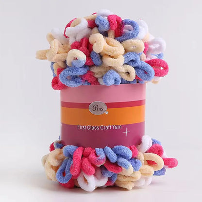 100g/ball Hand-woven Loop Chunky Yarn