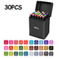 24/48/80/120/168/262 Colors Professional Drawing Markers Dual Tip Permanent