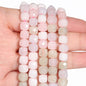 Natural Amethyst Beads 7-8mm Faceted Square Cube Geometric