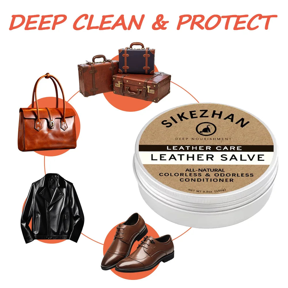 Leather Care Balm - Waterproof Leather Jacket Conditioner