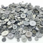 50Gram  Mix size wooden buttons