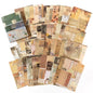 100Pcs/Pack Vintage Scrapbooking Decorative Paper