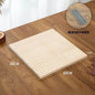 Wooden Crochet Blocking Board with Grid Lines and Stainless Steel Pins for Granny Squares Knitting Projects DIY Craft Gift