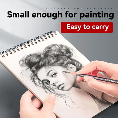 Professional 30 Sheets 8K 16K Coil Sketchbook Spiral Bound A4 A5 A6