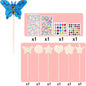6/12Pcs DIY Wooden Princess Wands Craft Kit Unfinished Wooden Wands