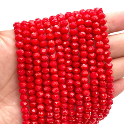 Multicolor 2 3 4 6 8mm Austria Faceted Crystal Beads