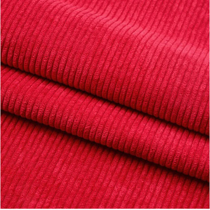 50*150cm Corduroy Fabric Solid Color Stripe