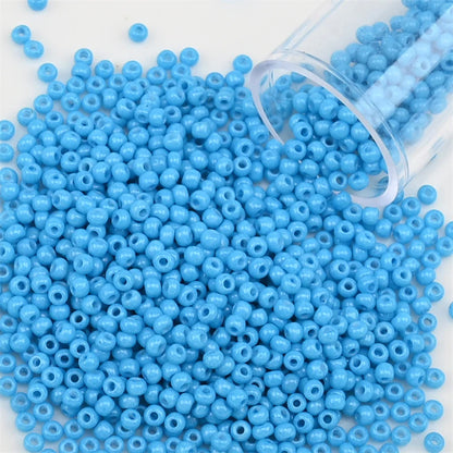 12Grams/Tube 2mm Metallic Seed Beads Japanese Round Glass Seedbeads 1200pcs