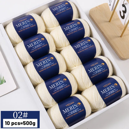 500g fine fine wool yarn