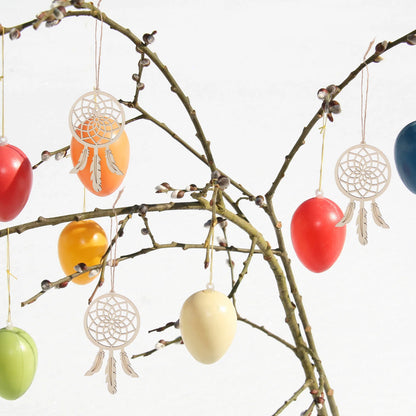 50pcs Dream Catcher Kit Unfinished Wooden Cutouts