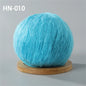 1pcs 50g Mohair Silk Wool Yarn 15% Wool 15% Mohair 40% Acrylic 30%