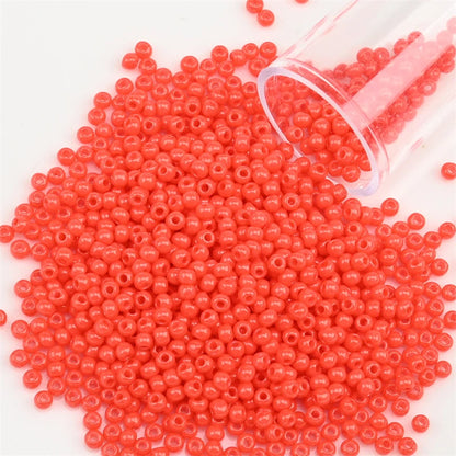12Grams/Tube 2mm Metallic Seed Beads Japanese Round Glass Seedbeads 1200pcs