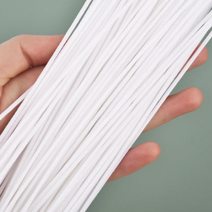 50/100Pcs Candle Wicks Waxed Cotton Set Smokeless