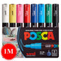 New Uni Posca Marker Pen Set PC-1M/3M/5M/8K/17K