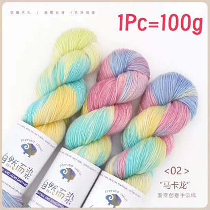 1Pc 100g/roll Merino Wool