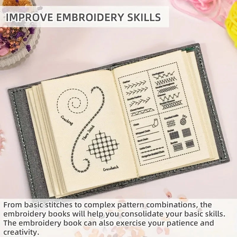 Embroidery Sewing Books DIY Stitch Books
