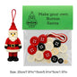 Christmas Button Snowman Ornament Kit