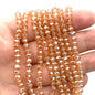 2 3 4 6 8mm Austria Faceted Crystal Beads Rondelle