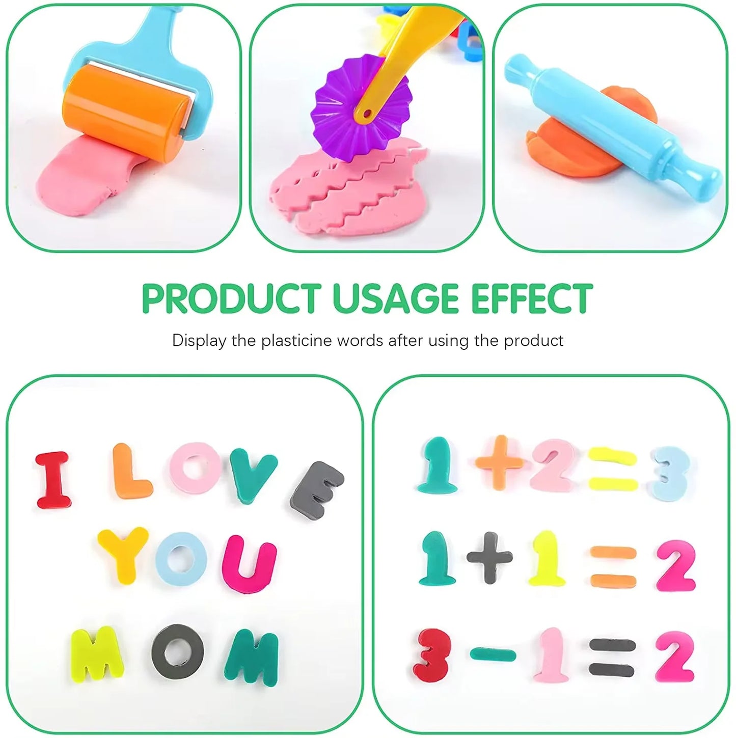 26 Piece Set DIY Plasticine Mold Modeling Clay Accessories