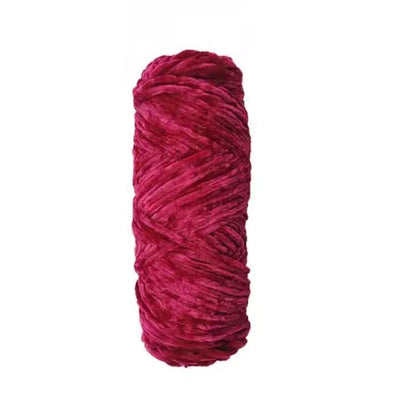 DIY 100% Polyester  Velvet Yarn