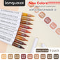 Languo 288/9 Direct Liquid Acrylic Paint Pens Brush Color Marker Pen