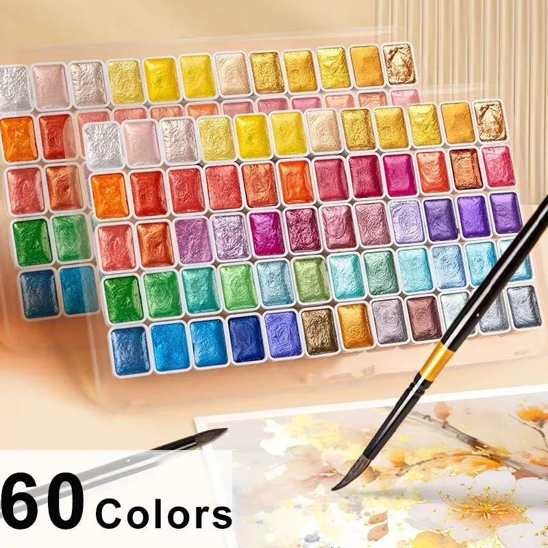 20/60/96 Glitter Watercolor Kit
