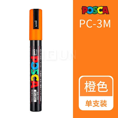 Uni Posca Full Marker PC-1M 3M 5M Multi-Colours Acrylic