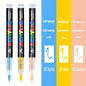 3Pcs Acrylic White Marker Brush Pens