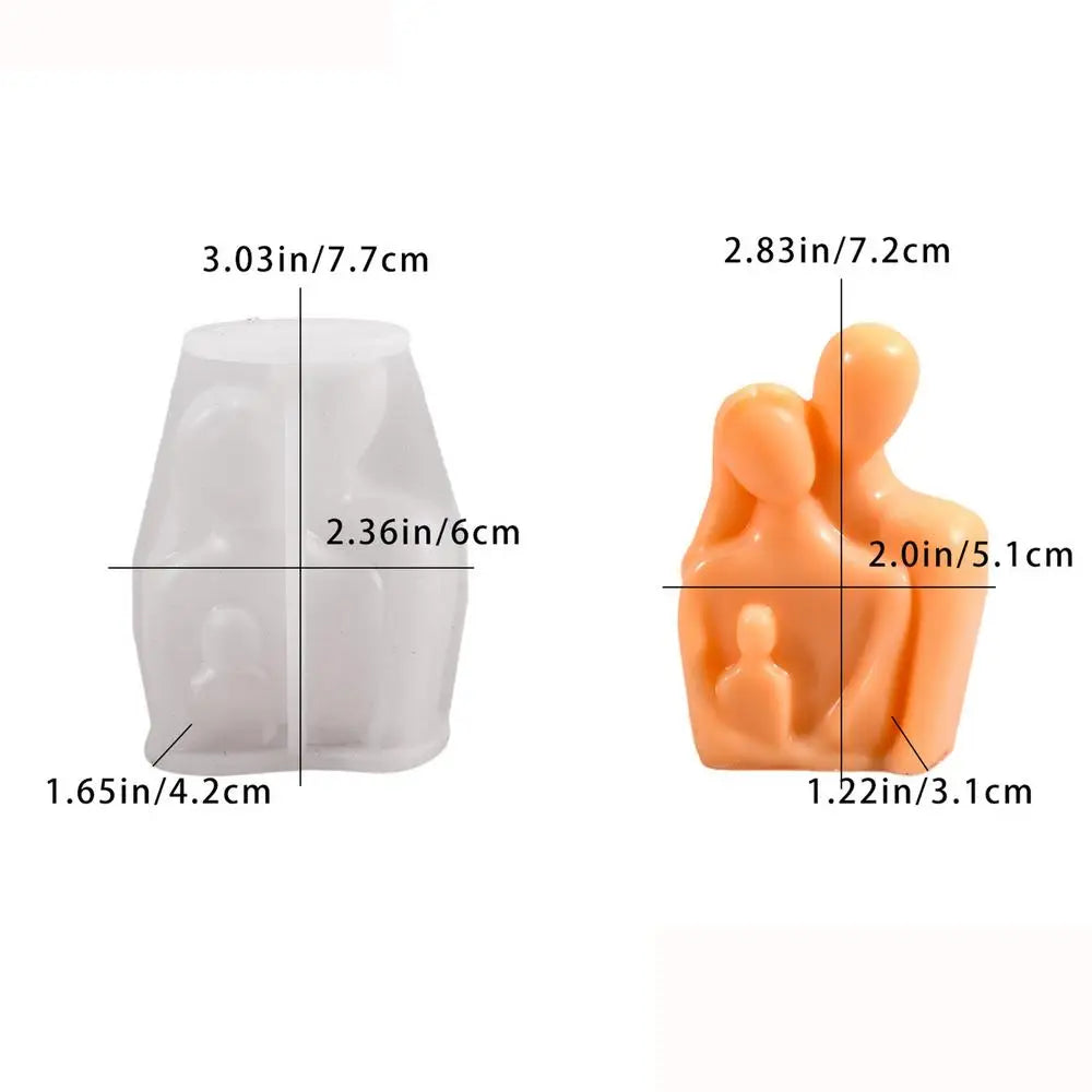 Couple Candle Mold