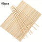 40Pcs Wooden Dowel Rods 12 Inch