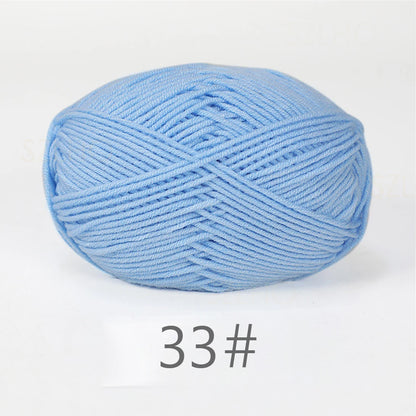A1-a 50g/Set Soft Milk Cotton Yarn for Crochet Threads for Knitting